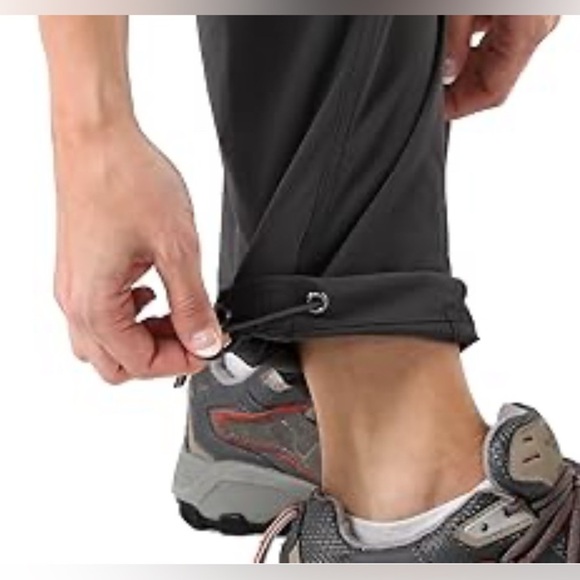 MIER Women’s Black Hiking Pants – Quick Dry, Stretch, Size 8 - Picture 10 of 14